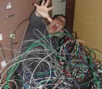 Beware of too many computer wires