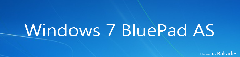 Windows 7 BluePad AS