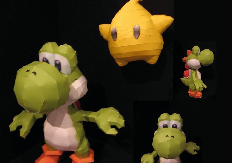 Yoshi Papercraft Papercraft Paradise PaperCrafts Paper Models Card Models