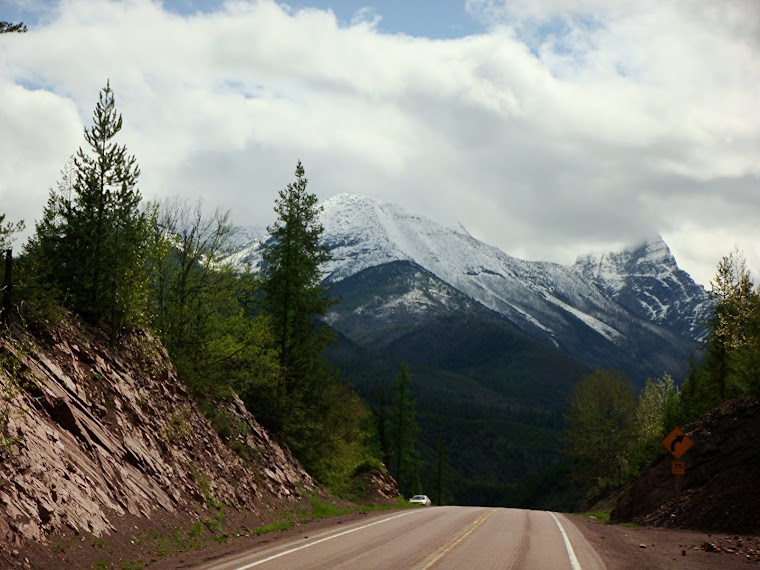 Leaving Glacier National Park