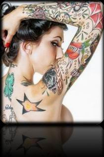 Feminine Tattoo Designs Pictures Gallery