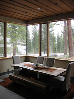 Dining Area at Faulkner Masterpiece in Martis Camp