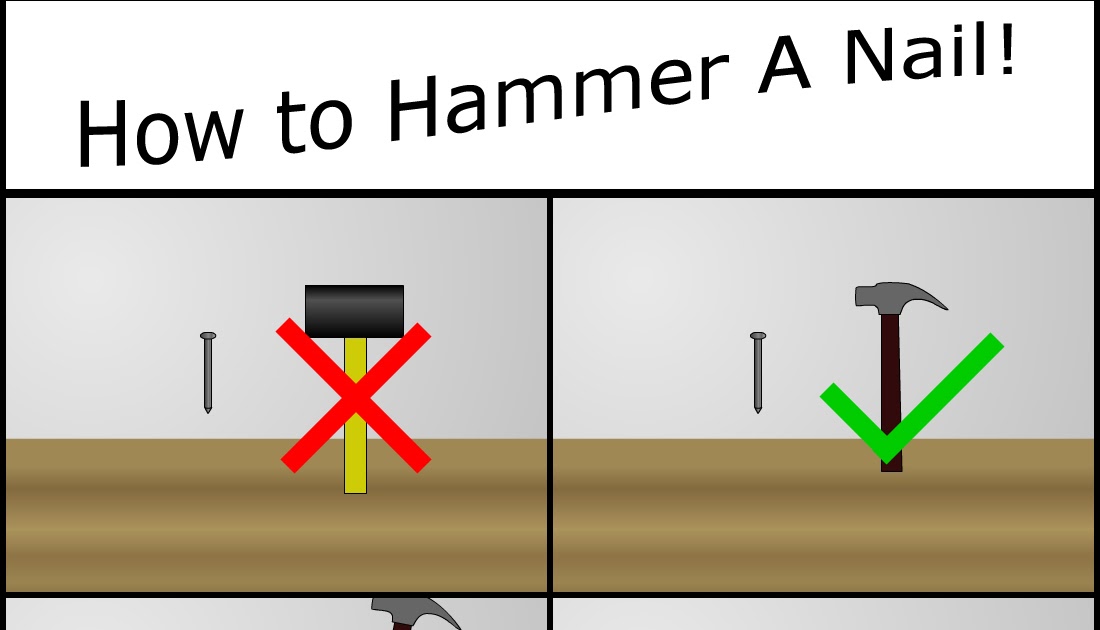 Graphic Storytelling How To Hammer a Nail