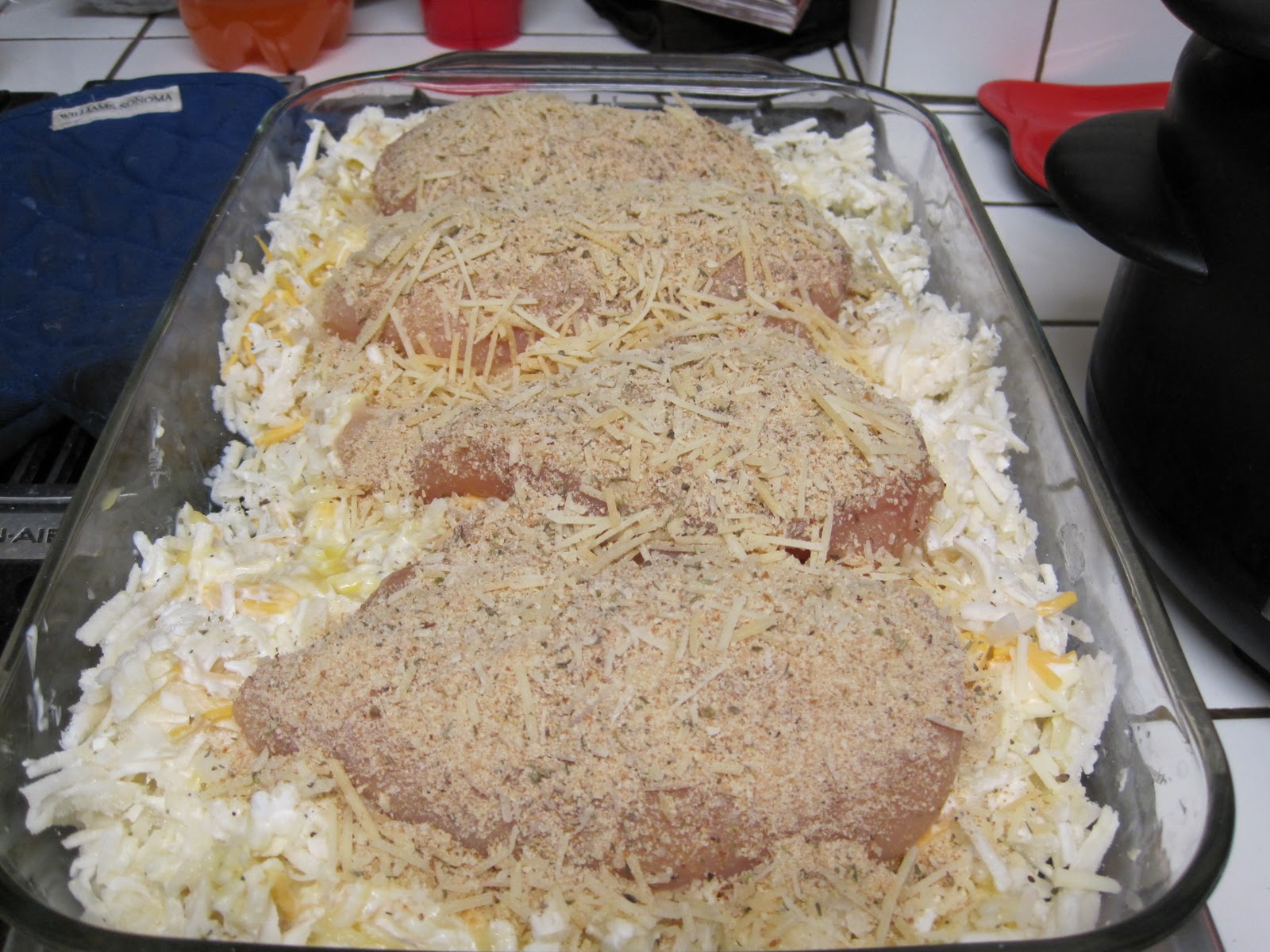 Recipe Tips and Hints Hash Browns and Chicken