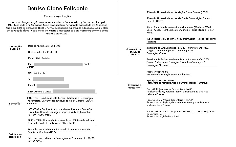 Objetivos Para Curriculum http://agoraquemeformei.blogspot.com/2010/10