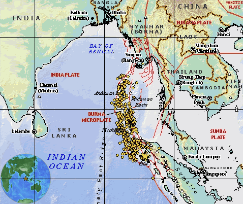 La Isla Indonesia de Sumatra está bajo Alerta Roja Volcánica  Sumatra+terremotos