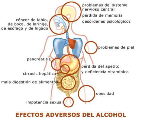 Resultado de imagen para el alcohol y sus enfermedades