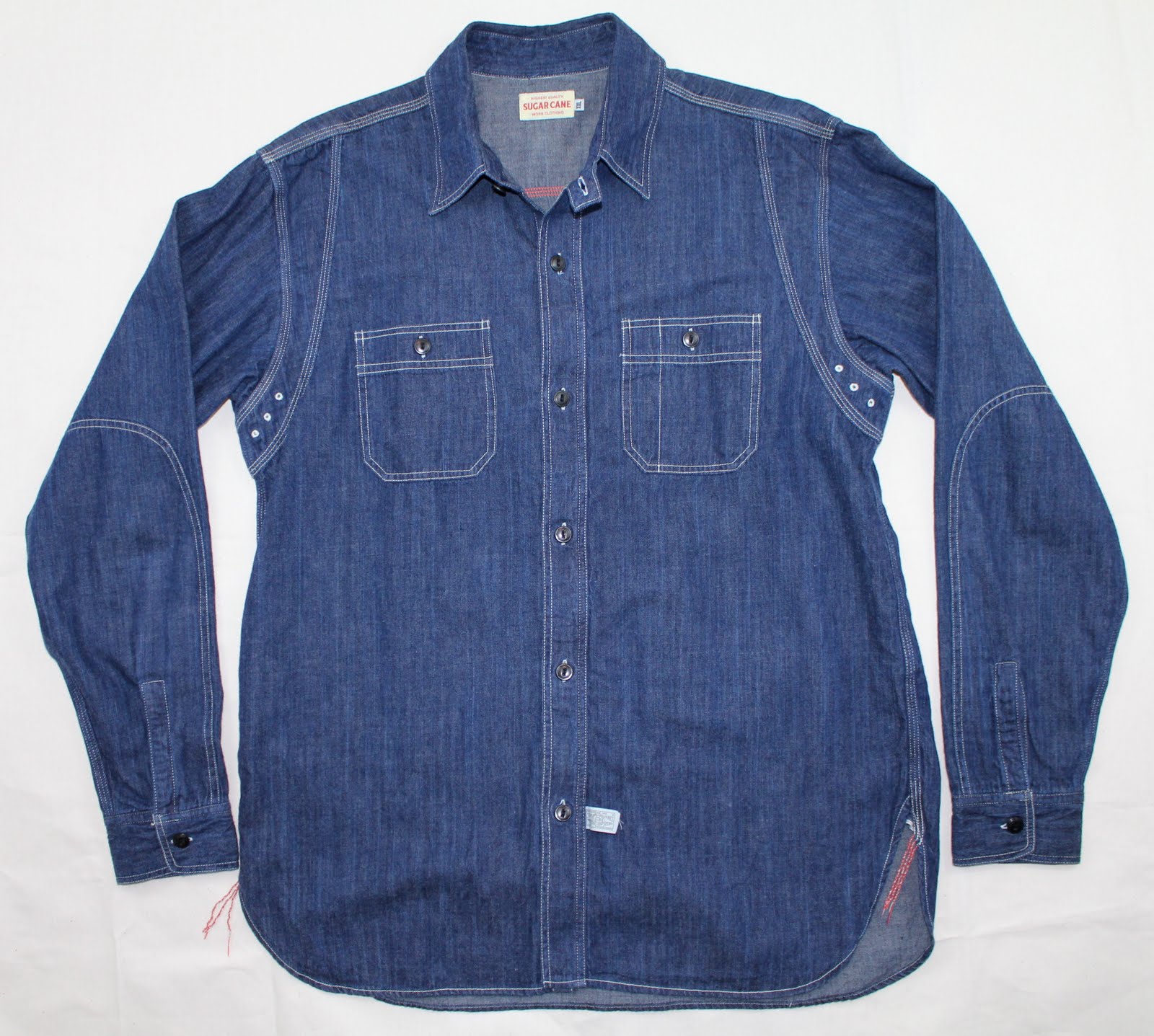 vintage workwear Vent Hole Work Shirts…Part Two Sugar Cane & Double RL