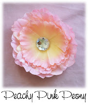 4" Peachy Pink Peony