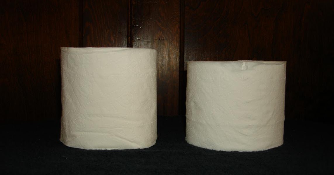 JT IRREGULARS The Incredible Shrinking Toilet Paper Roll RipOff