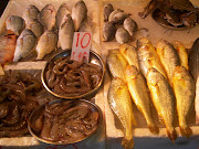 Fish market in Hong Kong
