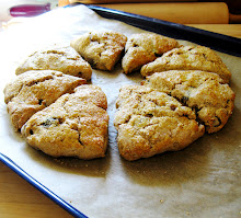 whole wheat dried plum scones