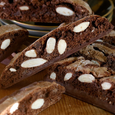 Chocolate Almond Biscotti