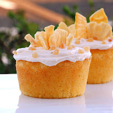 Pineapple Ginger Ale Cupcakes