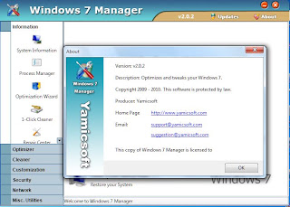 Yamicsoft Windows 7 Manager v2.0.2 Incl Keymaker