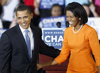 Sen. Barack and Michelle Obama
