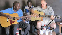 John Njeru and Jon Stern in Sudan