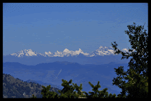 The Himalayas from a Distance