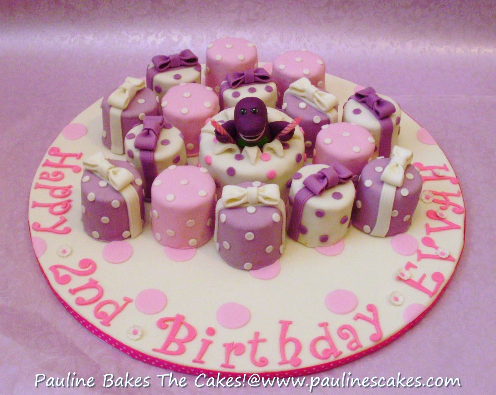 Fondant Mini Cakes