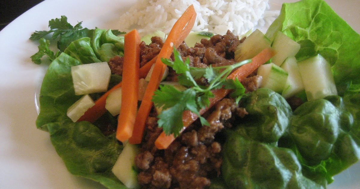 Katy Freezer Swap Asian Lettuce Wraps