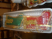 BOTAS DE NATAL EM FELTRO COM 75CM COMPRIMENTO  R$10.00