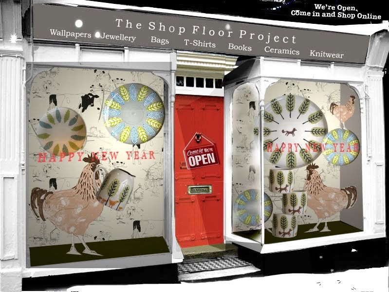 The Shopkeeper's Journal A New Window Display for the New Year