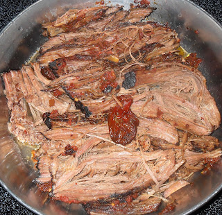 Mexican Menu 240: Carne deshebrada - 128