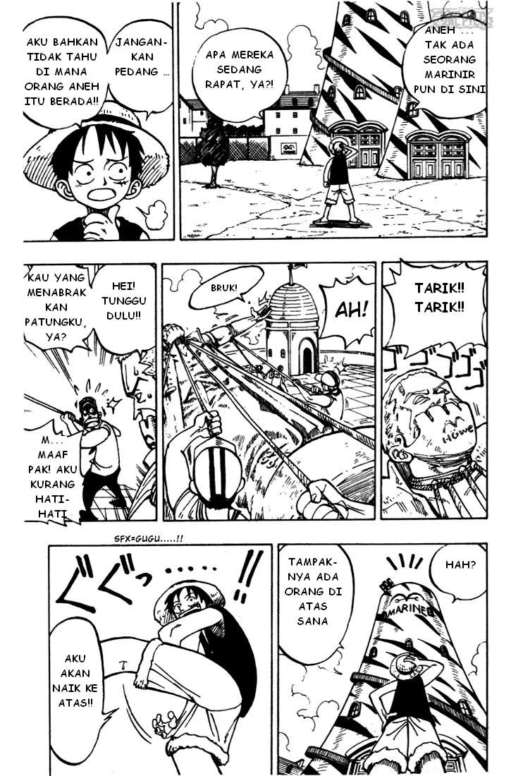 Baca Manga, Baca Komik, One Piece Chapter 4, One Piece Volume 4, One Piece 4 Bahasa Indonesia, One Piece 4 Online