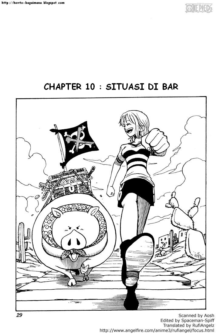 Baca Manga, Baca Komik, One Piece Chapter 10, One Piece 10 Bahasa Indonesia, One Piece 10 Online