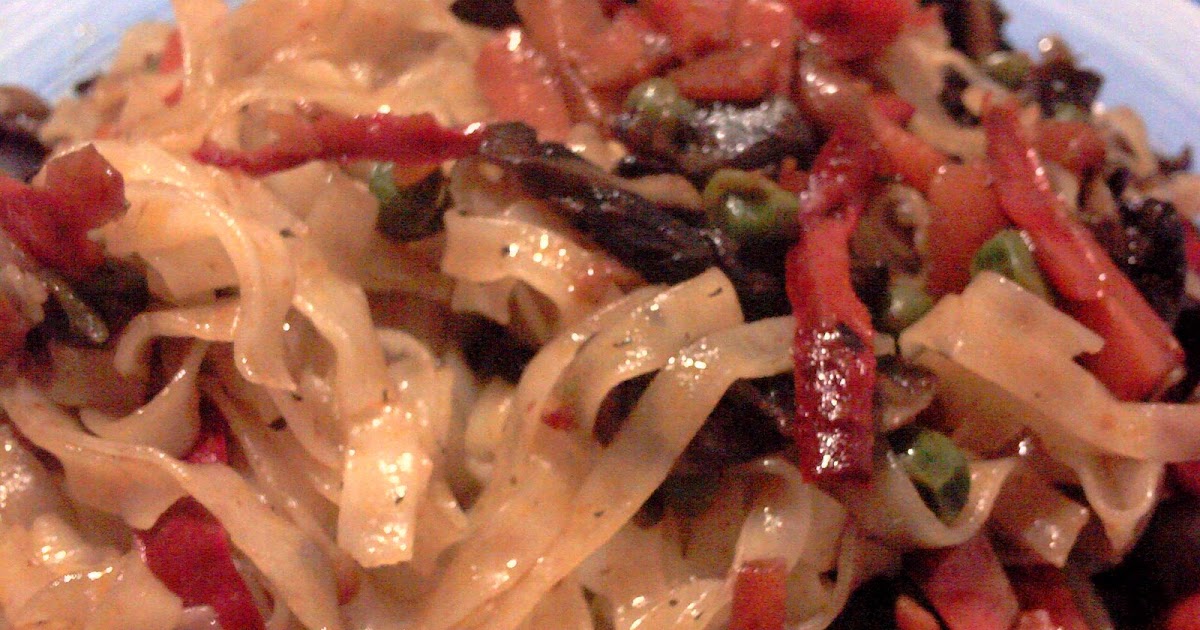 Maxamanías Pasta de arroz con verduras