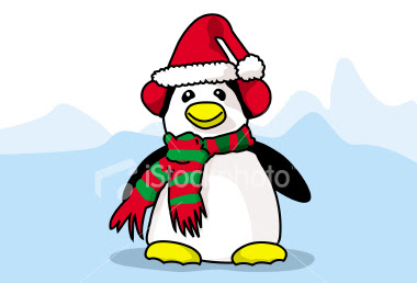 christmas penguin replica