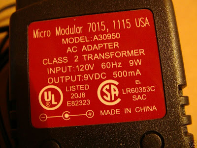 Image of the Clavia Micro Modular AC adapter for anyone needing one