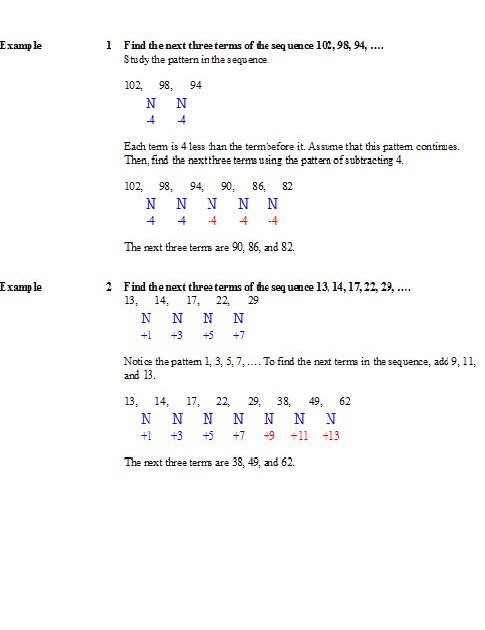 Smart Maths: Patterns and Sequences