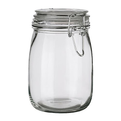 Scientific Glass Jar
