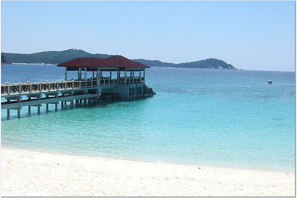 Turtle Bay on Besar Island, Malaysia