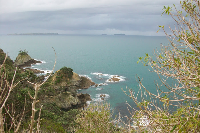 Another amazing vista on Waiheke Island - New Zealand - July 4, 2009