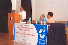 Dr. Negi delivering invited talk & Prof. S  Dey Chairing the Session