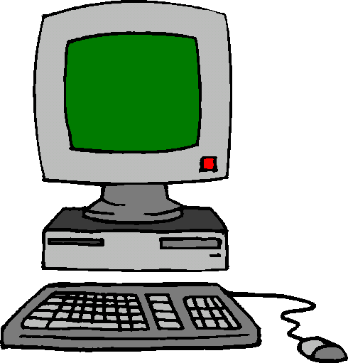 Selected Clipart: "child_at_computer.gif" video games clipart