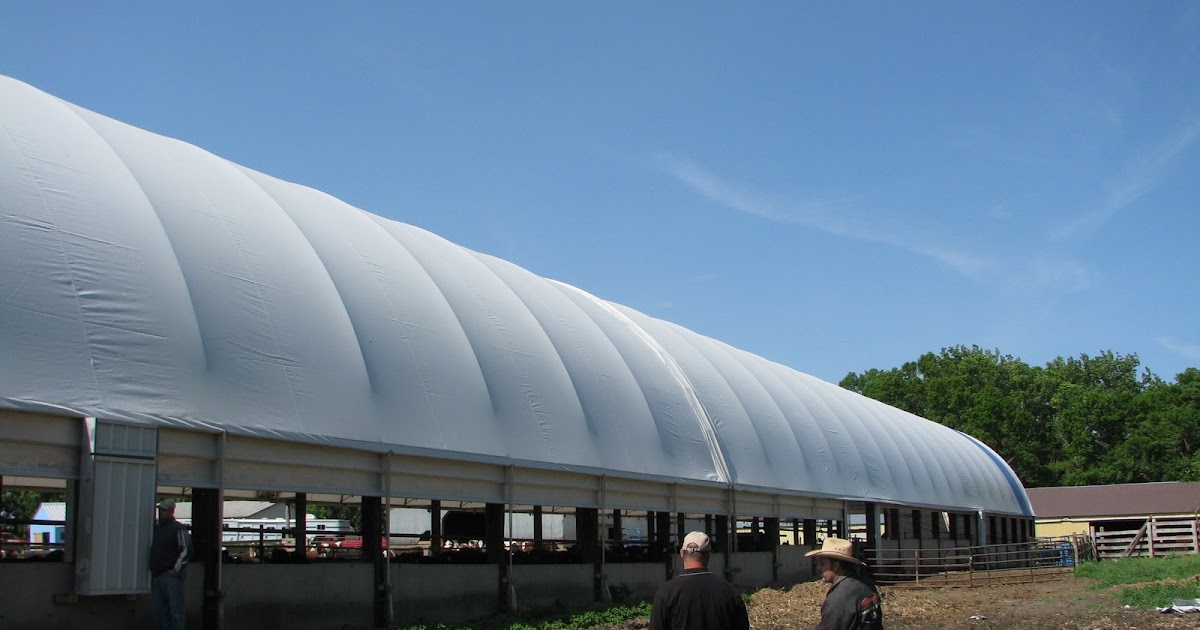 Hoop Barns, Truss Barns, fabric covered, Winkler Structures Cattle