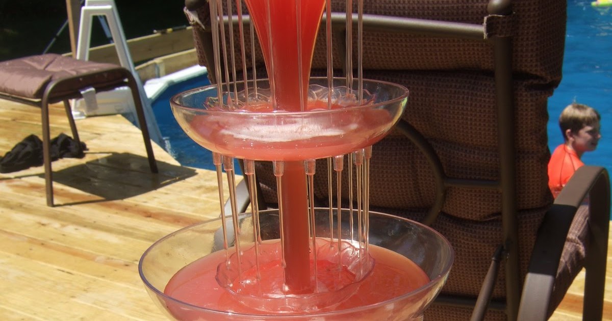 Kusina ni Manang KNB Punch Fountain and a Punch recipe