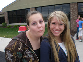 Hannah and Jenny at the last day of school!