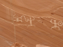 petroglyphs in Lake Powell
