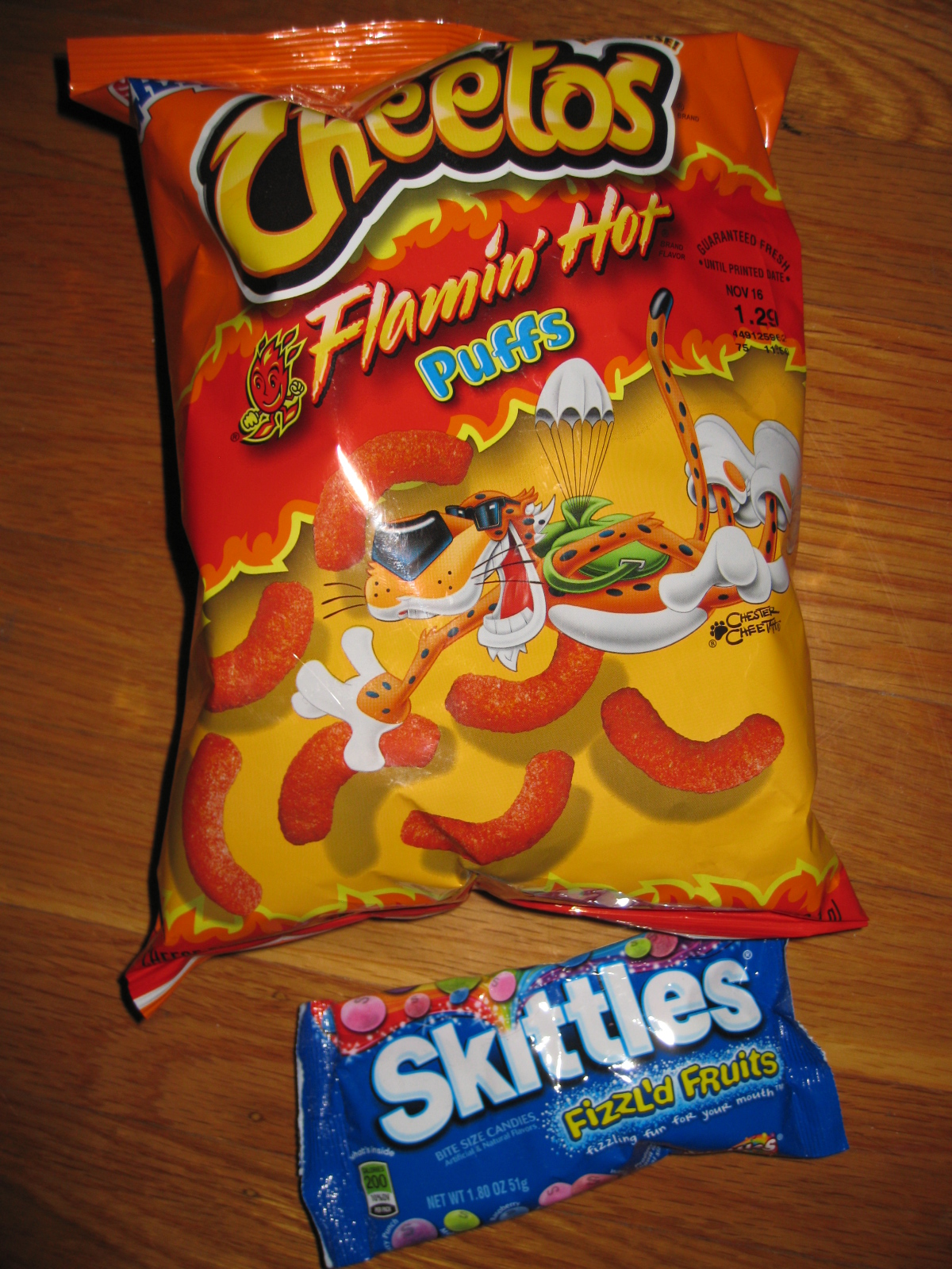 Cheetos Hot Puffs