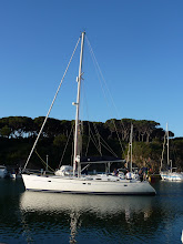 Fastrack Yacht Leaving Barcelona