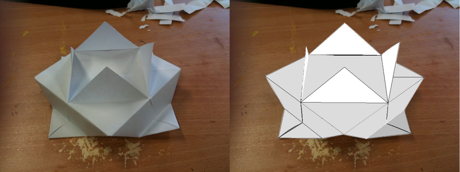 Rebecca Penn (arch1390) Paper Folding and Modeling Exercise