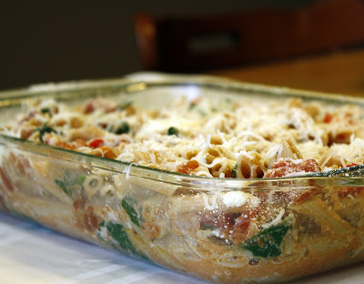 Baked Pasta with Chicken Sausage