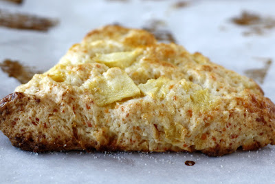 Apple and Cheddar Scones
