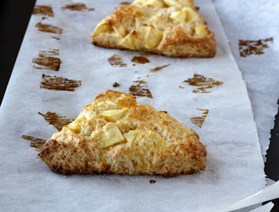 Apple and Cheddar Scones