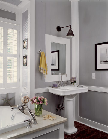 Gray Bathroom Paint
