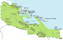 mapa de las islas de Bocas...